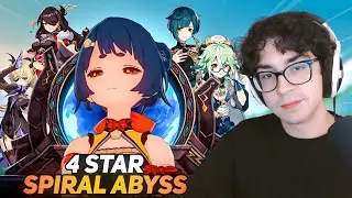 THE FINAL 4-STAR ABYSS CLEAR BEFORE NOD-KRAI... (Genshin Impact)