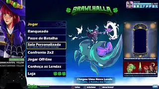[REPRISE 18/03/2022] Brawlhalla com seguidores!