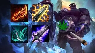Braum TOP full attack speed ( INSANE DMG )