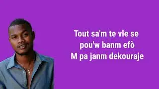 Durkheim - Yon dènye fwa (paroles)