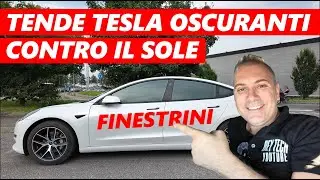 TESLA oscuramento finestrini, Stop caldo! modalità camp #tesla #oscurantitesla #campmode
