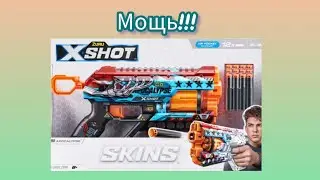 Zuru X-shot Skins Griefer обзор на бластер