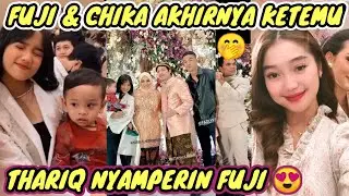 FUJI & CHIKA (PACAR THORIQ ) BERTEMU DI ACARA ATTA AUREL, THARIQ NYAMPERIN FUJI 😍