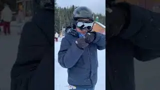 Our first skiing experience