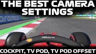 The BEST Camera SETTINGS For The 2021 F1 Game! Cockpit Cam, TV Pod & TV Pod Offset Settings