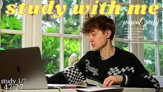 LIVE | 8-HOUR study with me 📚🌧 rain sounds & pomodoro timer 60 & 10