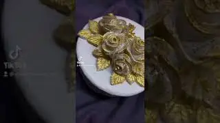 Шкатулка для украшений  из массы для лепки Ручная работа |Jewellery box HandMade 💫💎