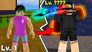 FÃ DE ONE PIECE JOGANDO BLOX FRUITS PELA PRIMEIRA VEZ