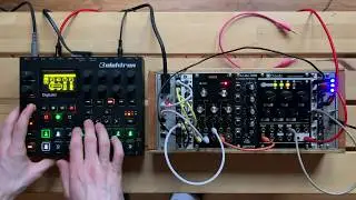 Dissonant | Elektron Digitakt & 60hp Modular Synth (Mutable Instruments Rings & Clouds) Synth Jam
