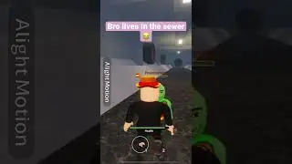 Bro thinks he is a ninja turtle 