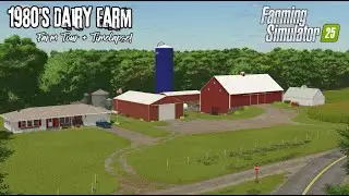 Building a 1980's style American Dairy Farm! - Farming Simulator 25