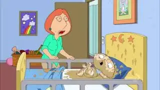 Lois barfs on stewie but I remade it to be high quality