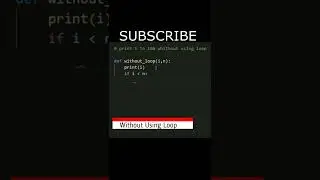 1 to 100 print without using loop in python #shorts #python #youtubeshorts #coding