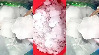 ASMR HARD ICE EATING / CRUSHED ICE / THIN ICE / CLEAR ICE