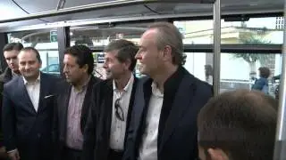 Alberto Fabra en la puesta en servicio de la Línea 1 UJI-Grao' del TRAM de Castellón