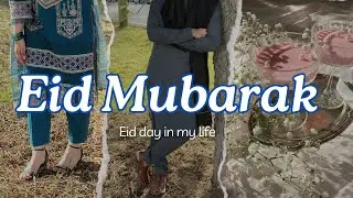 Eid Mubarak 🤗🦋 | our first eid together ❤️💙 | sunny jaffery and uske wife ko dekha🥰 #canada #eid