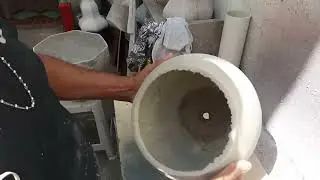 efeito marmorizado usando a massa corrida