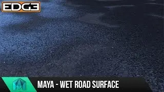Maya Tutorial - How to Create Wet Road Surface in Arnold
