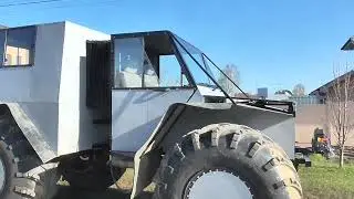 Обзор новой полупереломки. Закрытая кабина, гофра...