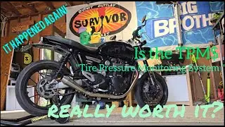 Triumph Speed Twin 1200 TPMS - Tire Pressure Monitoring System- Is it Really Worth it?