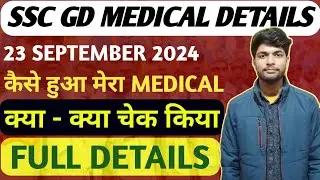Full Details 😱 of SSC GD Medical 🔥 Gc1 CRPF AJMER 💯 #sscgdmedicaltest #sscgd2024 #sscgdfinalcutoff
