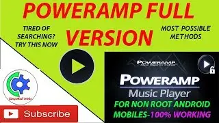 Poweramp full version! No Root...  Tired of searching? try this