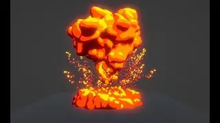 Geometry node - Simulation node - Blow Up ! ! ! - Blender