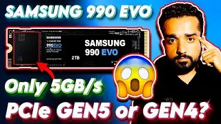 🔥PCIe Gen5 or Gen4?🔥SAMSUNG 990 EVO vs 990 PRO @KshitijKumar1990