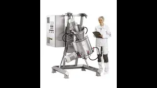 amixon® Pulvermischer: Einwellenmischer mit Normfass EM
