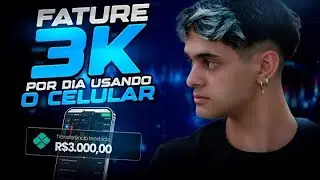 Quotex  FATURE 3K USANDO APENAS UM CELULAR  OPÇÕES BINÁRIAS 2024