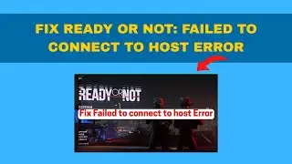 Fix Ready or Not 