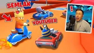 Ich TRAINIERE YOUTUBER aber PRANKE ihn KOMPLETT... in Stumble Guys