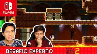 ¿ALGUIEN LOGRÓ PASAR ESTE NIVEL? - DESAFÍO EXPERTO EN SUPER MARIO MAKER 2 | TheJotaBros