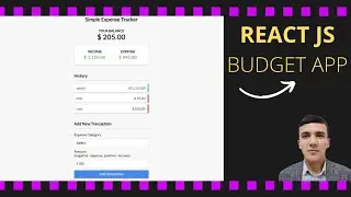 React js, BUDGET APP, 2-Part