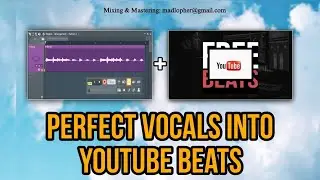 How To Mix Vocals Into A YouTube Distorted Mastered Beat | FL Studio Tutorial