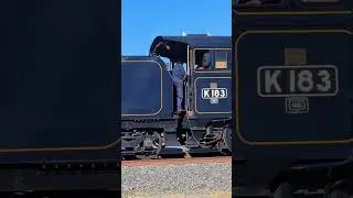 Dual Steam Locomotives - K183 & K190 Heritage Stream Trains #train #history