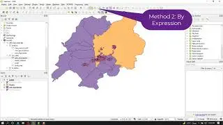 How to select features in QGIS