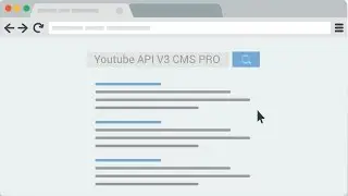 Youtube API V3 CMS PRO Just $32