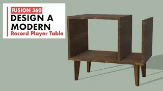 How to Design a Modern Record Player Stand
