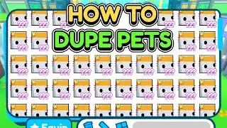 😈*TUTORIAL*🤑HOW TO DUPE PETS IN Pet Simulator X