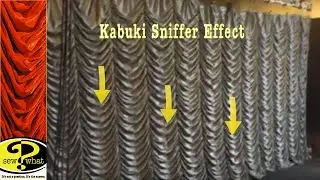 Dramatic Silver Satin Austrian Kabuki Reveal