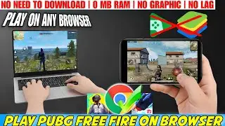 Play Free Fire Without Download | No Emulator Required | Play Free Fire In Browser In Low End Pc 