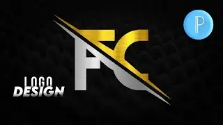 FC Professional logo design on android mobile - PIXELLAB | RASHITH TUTORIAL |