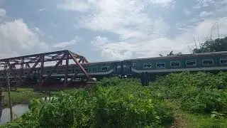 তিস্তা এক্সপ্রেস | ঝিনই ব্রিজ,  মেলান্দহ, জামালপুর