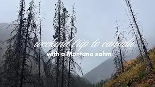 Weekend vlog | trip to Canada | hike in Waterton national park 