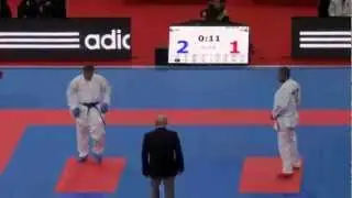 MS WKF 2012, Eliminace kumite male -84kg (Jan Kočí) 1.kolo