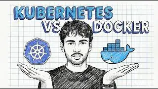 Kubernetes vs Docker explained with diagrams