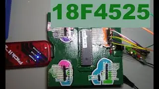PIC18F4525 Part 010: Count to 255 (in Assembly Language)