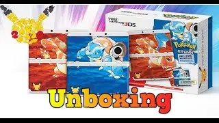 New Nintendo 3DS Pokemon 20th Anniversary Edition UNBOXING