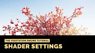 The Vegetation Engine Tutorial | Shader Settings
